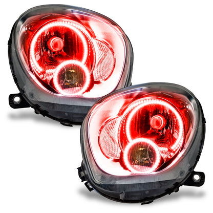 ORACLE Lighting Oracle 11-15 Mini Cooper Countryman LED Headlight Halo Kit - Red