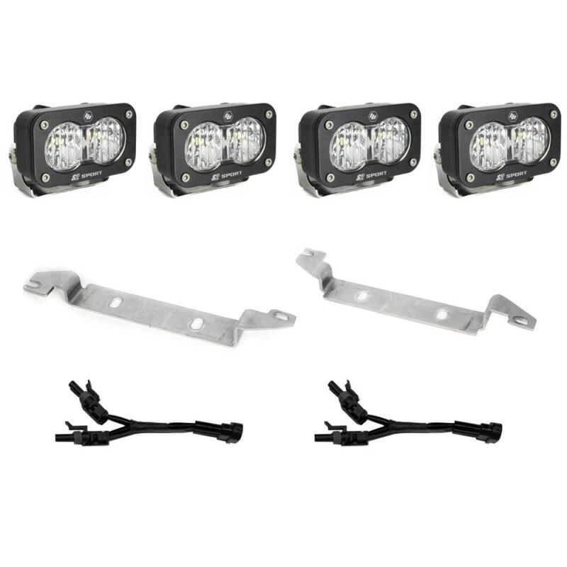 Baja Designs Baja Design 2024+ Toyota S2 Sport Dual Fog Pocket Light Kit