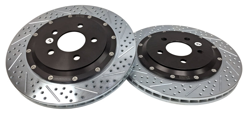 Baer Brakes 15-23 Ford Mustang GT/EcoBoost w/ Perf. Pac. Eradispeed+ Rear 2pc SDZ Perf. Brake Rotors