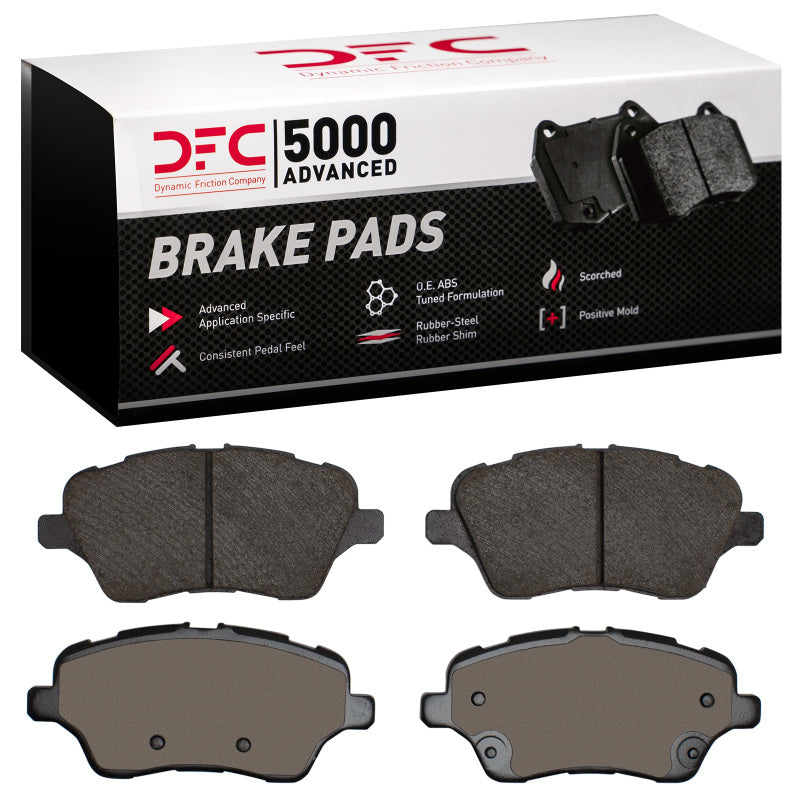 DFC 14-23 Ford Transit Courier (Mexico) Front 5000 Advanced Ceramic Brake Pads
