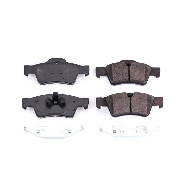 PowerStop Power Stop 2011 Mercedes-Benz G55 AMG Rear Z17 Evolution Ceramic Brake Pads w/Hardware