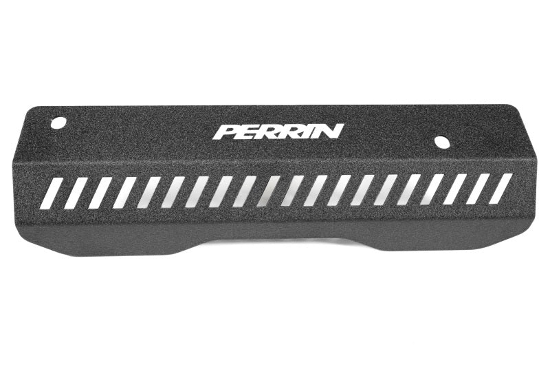 Perrin Performance PERRIN 22-26 Subaru WRX Pulley Cover - Black (SHORT - For Use w/PERRIN AOS)