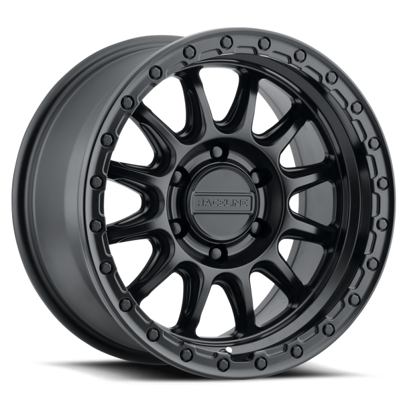 Raceline 960B Alpha 17x8.5in / 6X135 BP / 35mm Offset / 87.1mm Bore - Satin Black