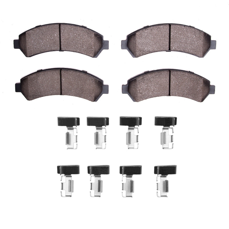 R1 Concepts R1 1997-2005 Chevrolet Blazer Front R1 Semi Met Pads & Hardware Kit