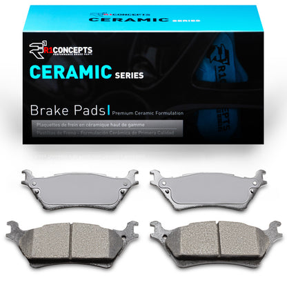 R1 Concepts R1 12-20 Ford F-150 RWD Rear R1 Ceramic Brake Pads