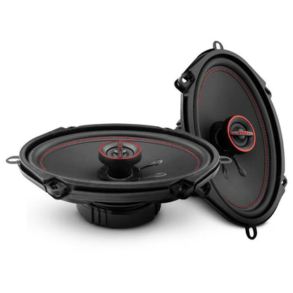 DS18 5x7in 50 Watts RMS 4 ohm 2-Way Coaxial Speaker System Universal Fit