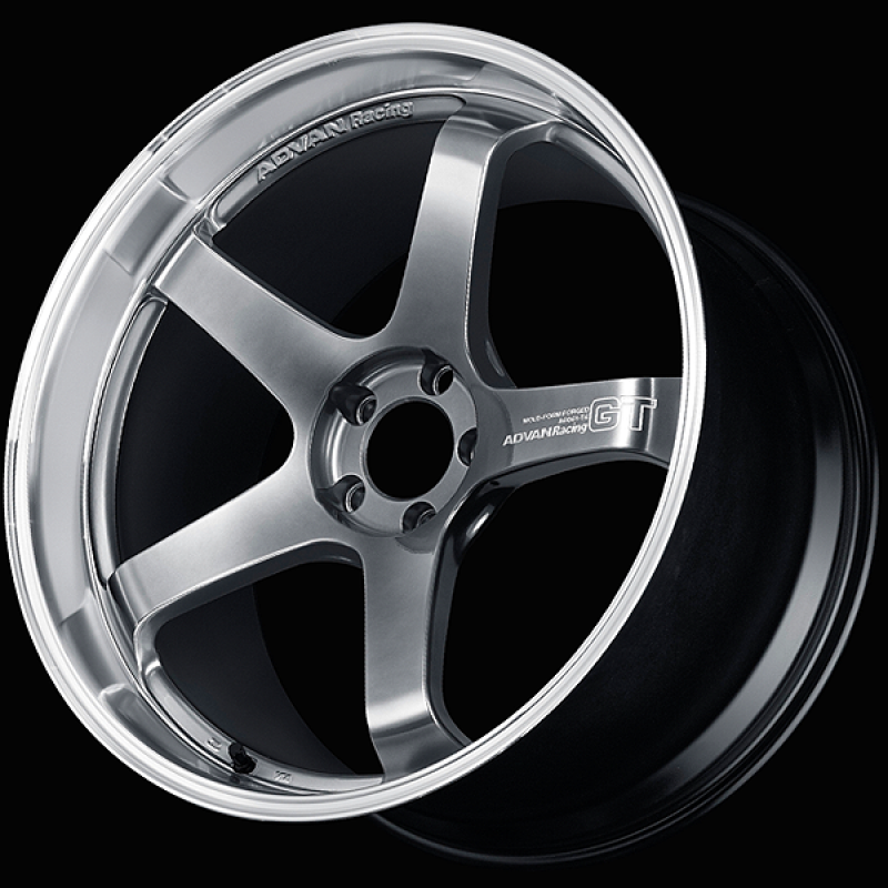 Advan GT Premium Version 21x9.0 / +35 ET / 5x120 / 72.5mm Bore / Machining and Hyper Platinum Black