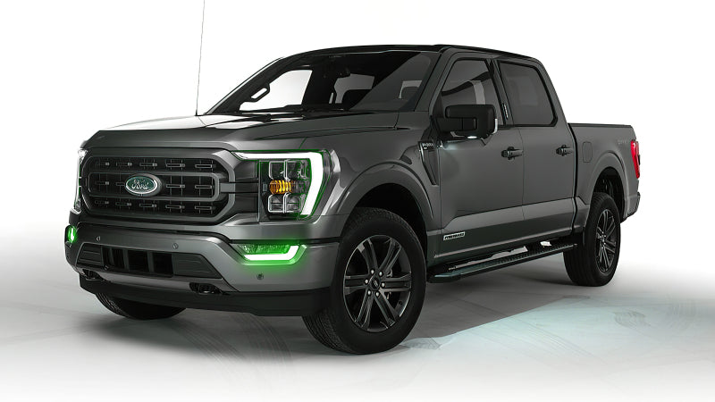 ORACLE Lighting Oracle 21-22 Ford F-150 ColorSHIFT RGB+W Fog Light DRL Upgrade Kit w/ No Controller