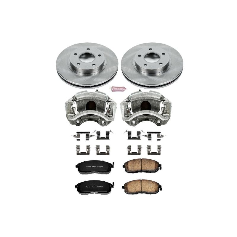PowerStop Power Stop 99-01 Nissan Maxima Front Autospecialty Brake Kit w/Calipers