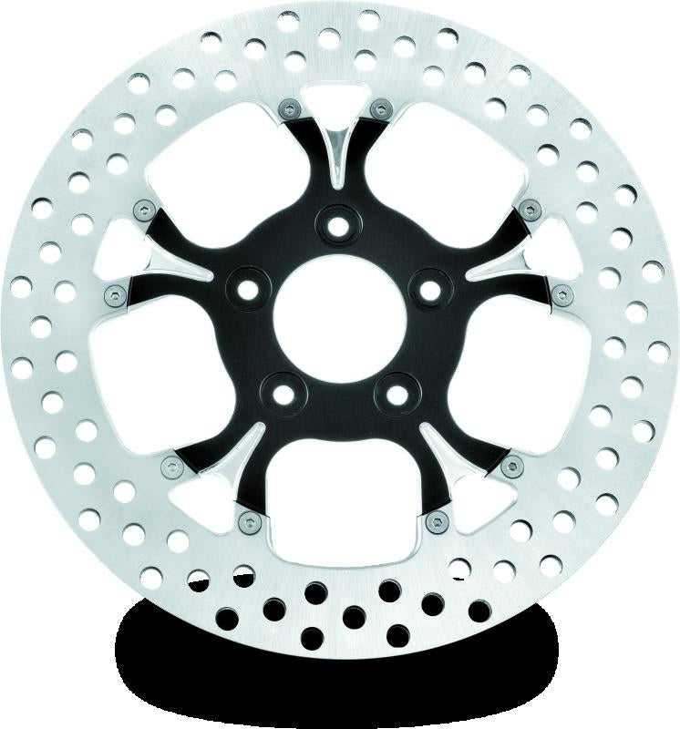 Performance Machine Disc/Carr 11.8 Galaxy Front Right - Contrast Cut Platinum
