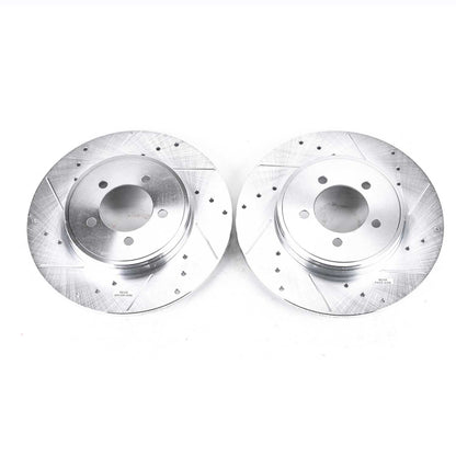 PowerStop Power Stop 03-05 Lincoln Aviator Rear Evolution Drilled & Slotted Rotors - Pair