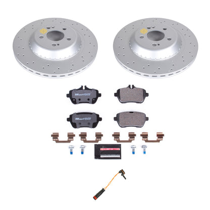 PowerStop Power Stop 2018 Mercedes-Benz S450 Rear Euro-Stop Brake Kit