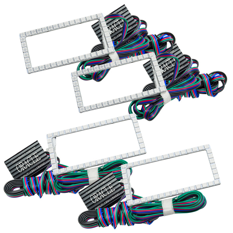 ORACLE Lighting Oracle Ford F-150 15-17 Projector Headlight Halo Kit - ColorSHIFT w/o Controller