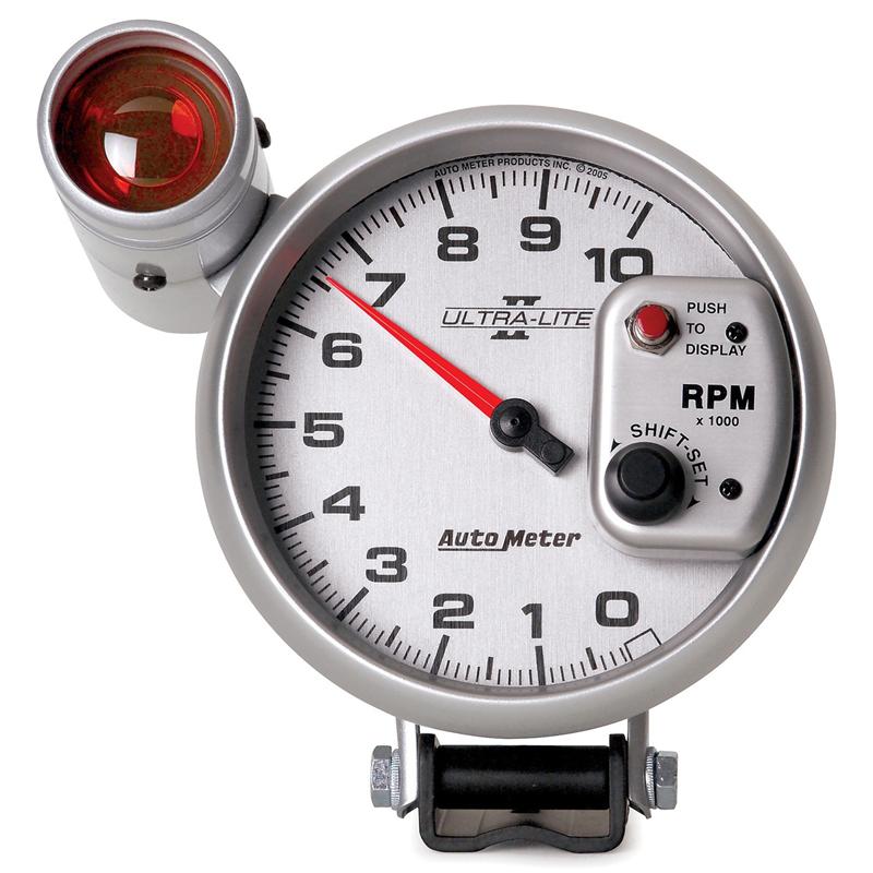 Autometer Ultra-Lite II 52mm 8-18 Volt Short Sweep Electronic Voltmeter