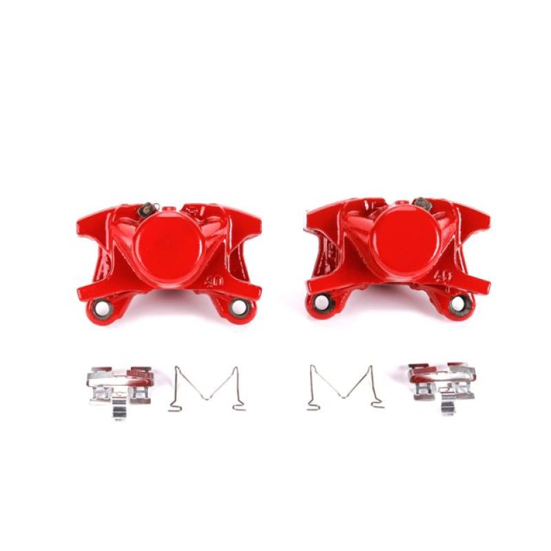 PowerStop Power Stop 01-05 Lexus IS300 Rear Red Calipers w/o Brackets - Pair