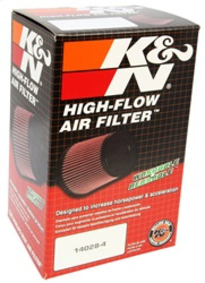 K&N Engineering K&N Filter Universal Rubber Round Straight Filter 20 Deg Angled 2-7/16in Flange 3-3/4in OD 5in H