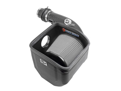 aFe 19-23 Nissan Patrol 4.8L L6 Track Series Carbon Fiber Intake System w/Pro DRY S Filter