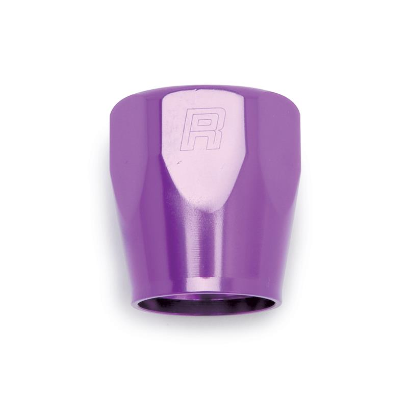 Russell Performance 2-Piece -6 AN Anodized Full Flow Swivel Hose End Sockets (Qty 2) - Purple