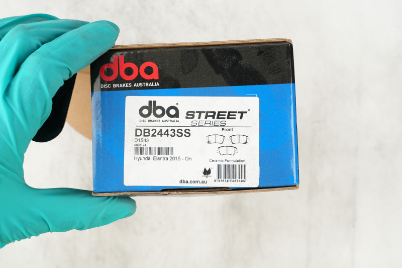 DBA 17-20 Hyundai Elantra (w/280mm Front Rotor) Front Street Series Brake Pads