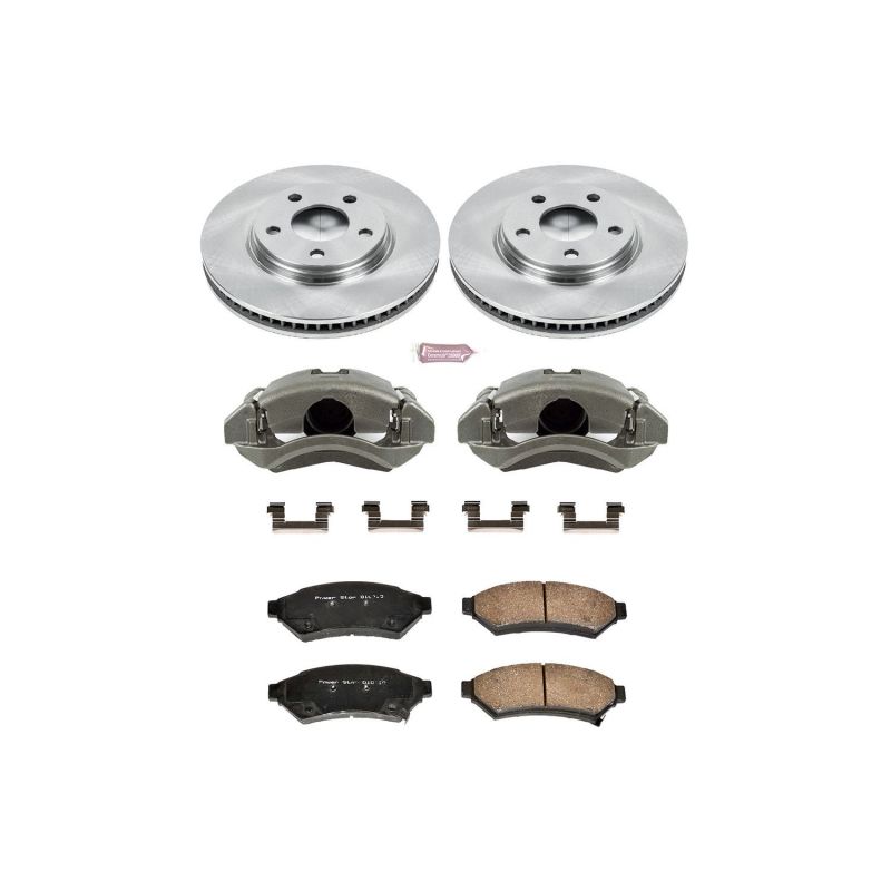 PowerStop Power Stop 05-09 Buick Allure Front Autospecialty Brake Kit w/Calipers