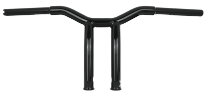 Burly Brand Dominator Raked Bar 10in - Matte Black