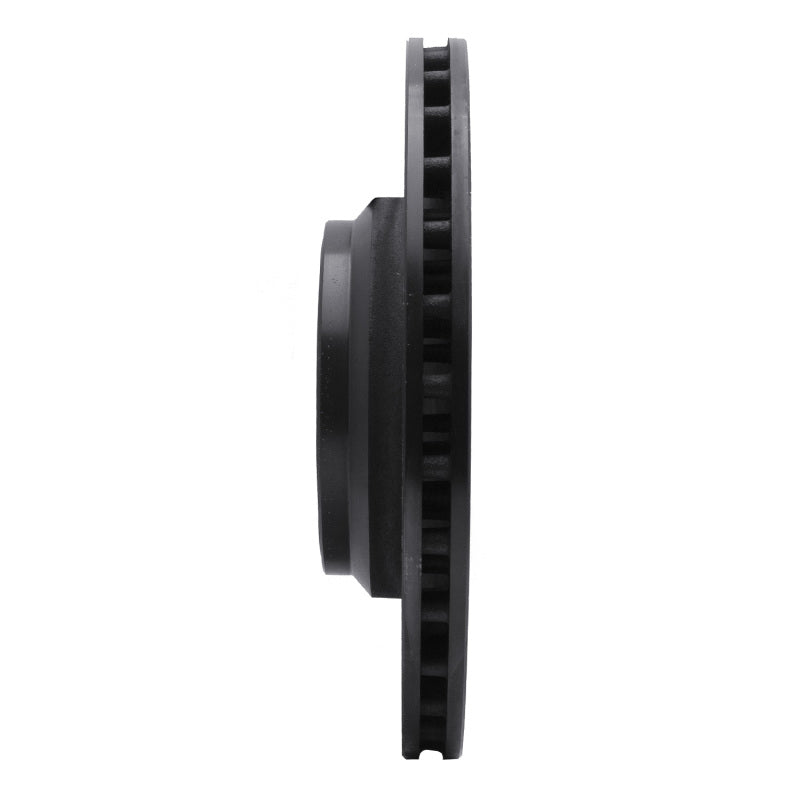 R1 Concepts R1 05-23 Chrysler 300 Rear Left Drilled & Slotted Black Brake Rotor