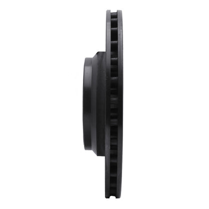 R1 Concepts R1 05-23 Chrysler 300 Rear Left Drilled & Slotted Black Brake Rotor