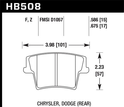 Hawk Performance Hawk HPS Street Brake Pads