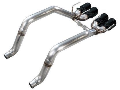 AWE Tuning 05-07 C6 Chevrolet Corvette 6.0L Track Edition Axle-Back Exhaust w/ Diamond Black Tips