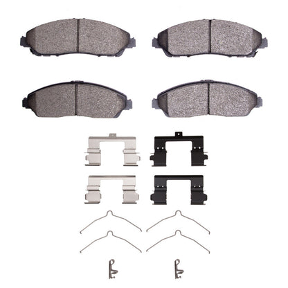 R1 Concepts R1 14-20 Acura RLX Front Optimum OE Pads & Hardware Kit