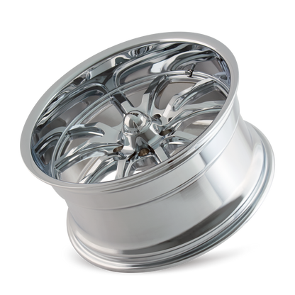 Ridler Wheels Ridler 650 18x9.5 / 5x120.65 BP / 0mm Offset / 83.82mm Hub Chrome Wheel