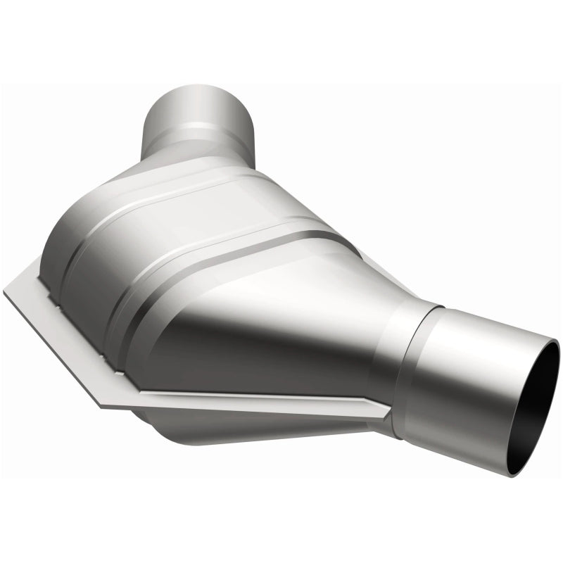 MagnaFlow Universal Catalytic Converter 2.00in Angled In/Out Frnt CA