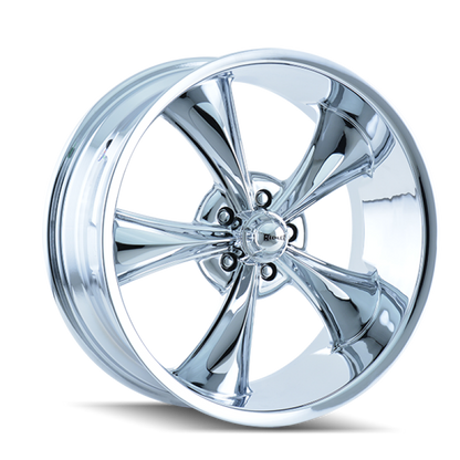 Ridler Wheels Ridler 695 17x7 / 5x120.65 BP / 0mm Offset / 83.82mm Hub Chrome Wheel