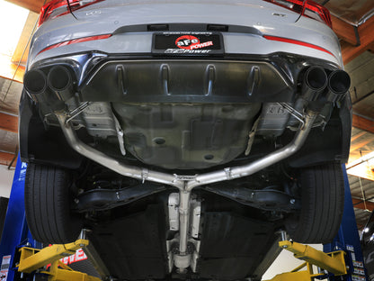 aFe Takeda 21-24 Kia K5 GT L4-2.5L (t) SS Axle-Back Exhaust System w/ Carbon Fiber Tips
