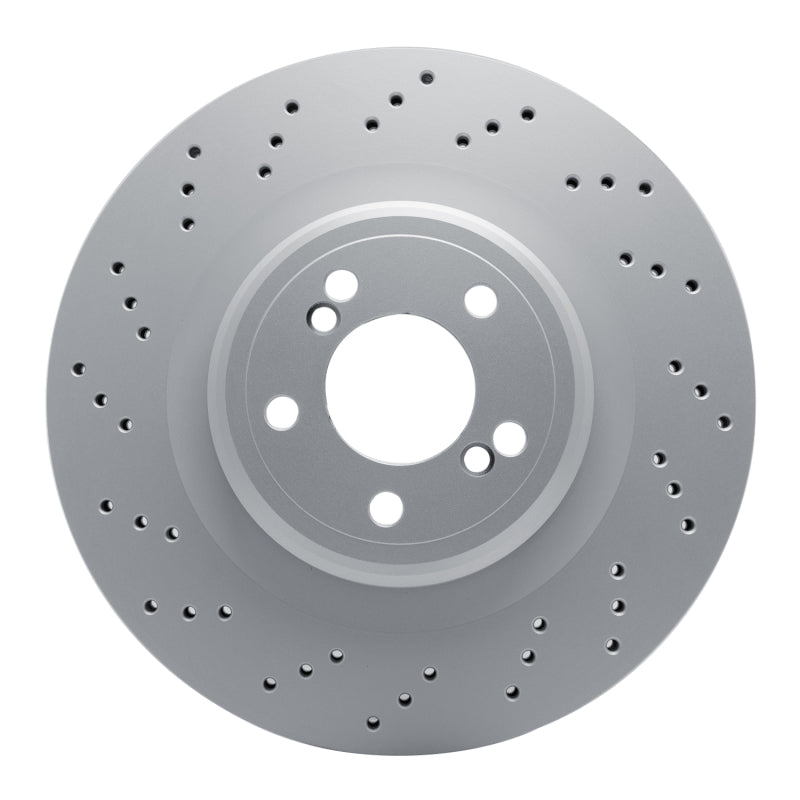 DFC 15-19 BMW X5 Left Rear Drilled GeoSPEC Coated Rotor
