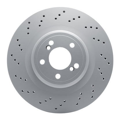 DFC 15-19 BMW X5 Left Rear Drilled GeoSPEC Coated Rotor