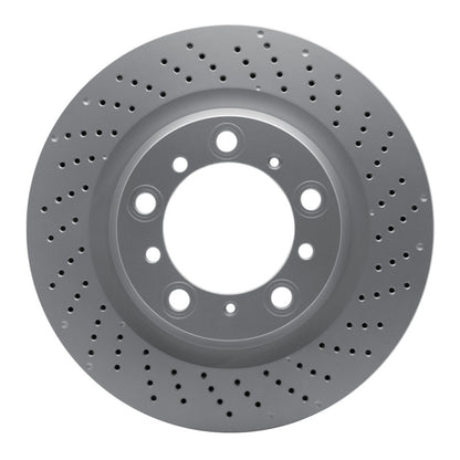 DFC 16-23 Porsche 718 Cayman Right Rear Drilled Hi-Carbon Alloy Geomet Coated Rotor