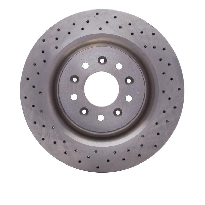DFC 00-06 Jaguar XKR Front Drilled Brake Rotor