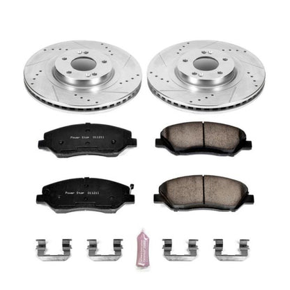 PowerStop Power Stop 13-16 Hyundai Santa Fe Front Z23 Evolution Sport Brake Kit