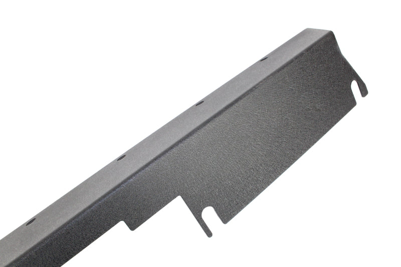 Fishbone Offroad 97-06 Jeep Wrangler TJ Steel Rock Slider W/O Tube Step - Black Textured Powdercoat
