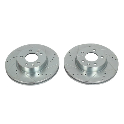 PowerStop Power Stop 13-18 Cadillac ATS Front Evolution Drilled & Slotted Rotors - Pair