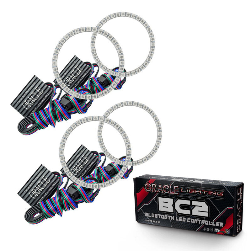 ORACLE Lighting Oracle Nissan 370 Z 09-20 Dual Halo Kit - ColorSHIFT w/ BC1 Controller