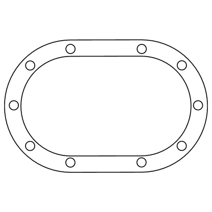 Cometic Gasket Cometic Sprint Midget Quick Change Gear Housing .032in AFM Differential Cover Gasket - 10 Bolt