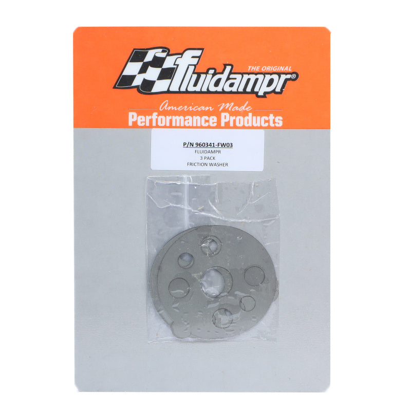 Fluidampr 1989+ Dodge/Ram 5.9L/6.7L Cummins Harmonic Balancer Friction Washer - 3pc