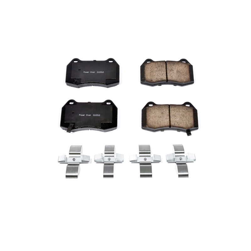 PowerStop Power Stop 03-04 Infiniti G35 Front Z17 Evolution Ceramic Brake Pads w/Hardware