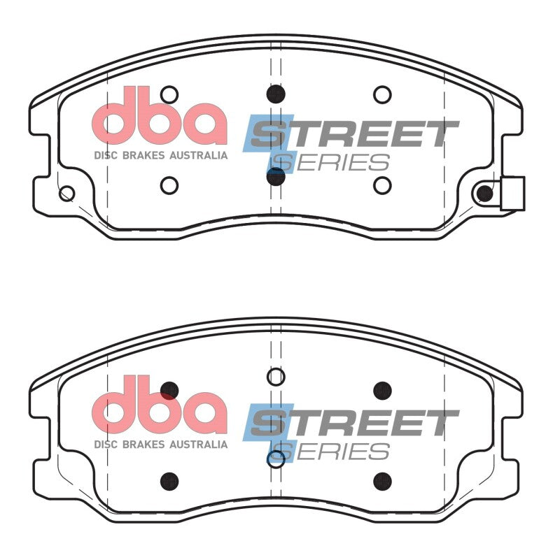 DBA 12-15 Chevrolet Captiva Sport Street Series Front Brake Pads