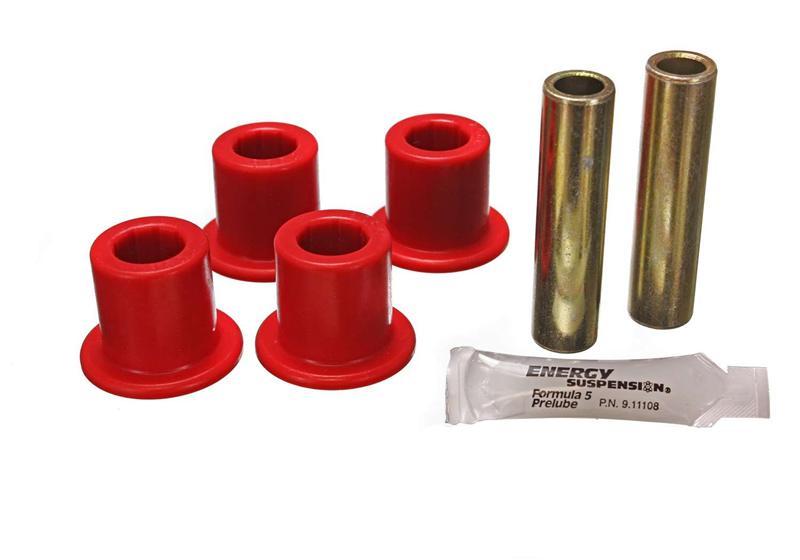 Energy Suspension 80-87 Toyota Pick Up Red Rear Spring Frame Shackle Bushing Kit