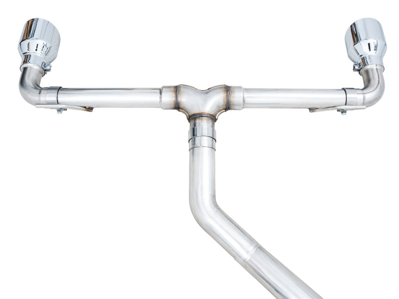 AWE Tuning 2022 VW GTI MK8 Track Edition Exhaust - Chrome Silver Tips