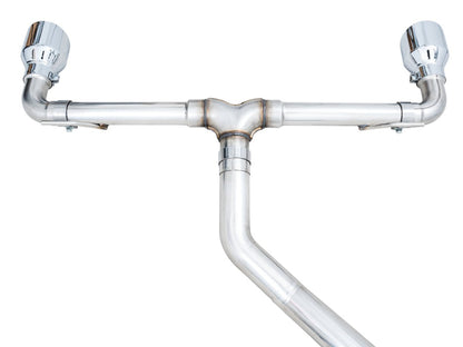 AWE Tuning 2022 VW GTI MK8 Track Edition Exhaust - Chrome Silver Tips