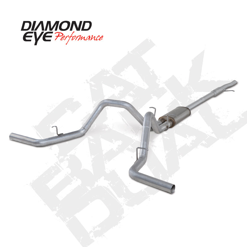 Diamond Eye Performance Diamond Eye KIT 3in Catback DUAL GAS AL CHEVY/GM 4.3L 5.3L 1500